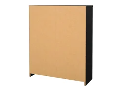 Discount Dmora Sapateira Dtorris, Sapateira, Armário de entrada multiusos, Sapateira, 70x24 h85 cm, Preto