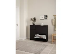 Dmora Sapateira Dtrainin, Sapateira, Armário de entrada multiusos, Sapateira, 109x32 h93 cm,^ Móvel De Arrumação|Sapateira