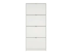 Móvel De Arrumação|Sapateira|Dmora Sapateira Dtraor, Sapateira, Armário de entrada multiusos, Sapateira, 70x24 h162 cm, Branco