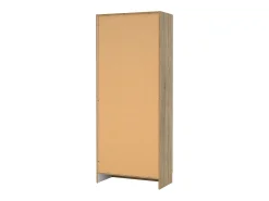 Dmora Sapateira Dtrebb, Sapateira, Armário de entrada multiusos, Sapateira, 69x35 h170 cm, Carvalho^ Móvel De Arrumação|Sapateira