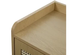 Móvel De Arrumação|Sapateira|Hauss Spole Sapateira em madeira com 2 portas em verga e várias prateleiras 80x35x105cm Natural claro