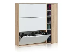 Móvel De Arrumação|Sapateira|duehome Sapateira Eris 4 Portas Natural claro