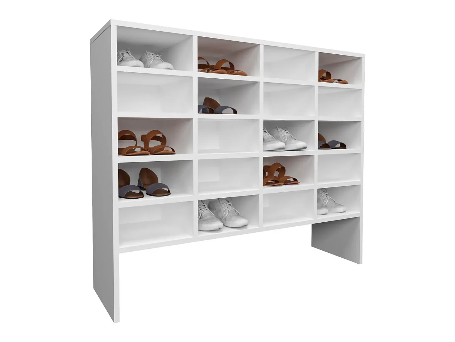 Sapateira haaus Tisso, 20 Prateleiras, , 104 x 30 x 100 cm^ Móvel De Arrumação|Sapateira