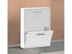 Móvel De Arrumação|Sapateira|duehome Sapateira Home 2 portas Cinzento