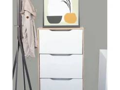 duehome Sapateira Kamik Roble Nordico - Blanco^ Móvel De Arrumação|Sapateira