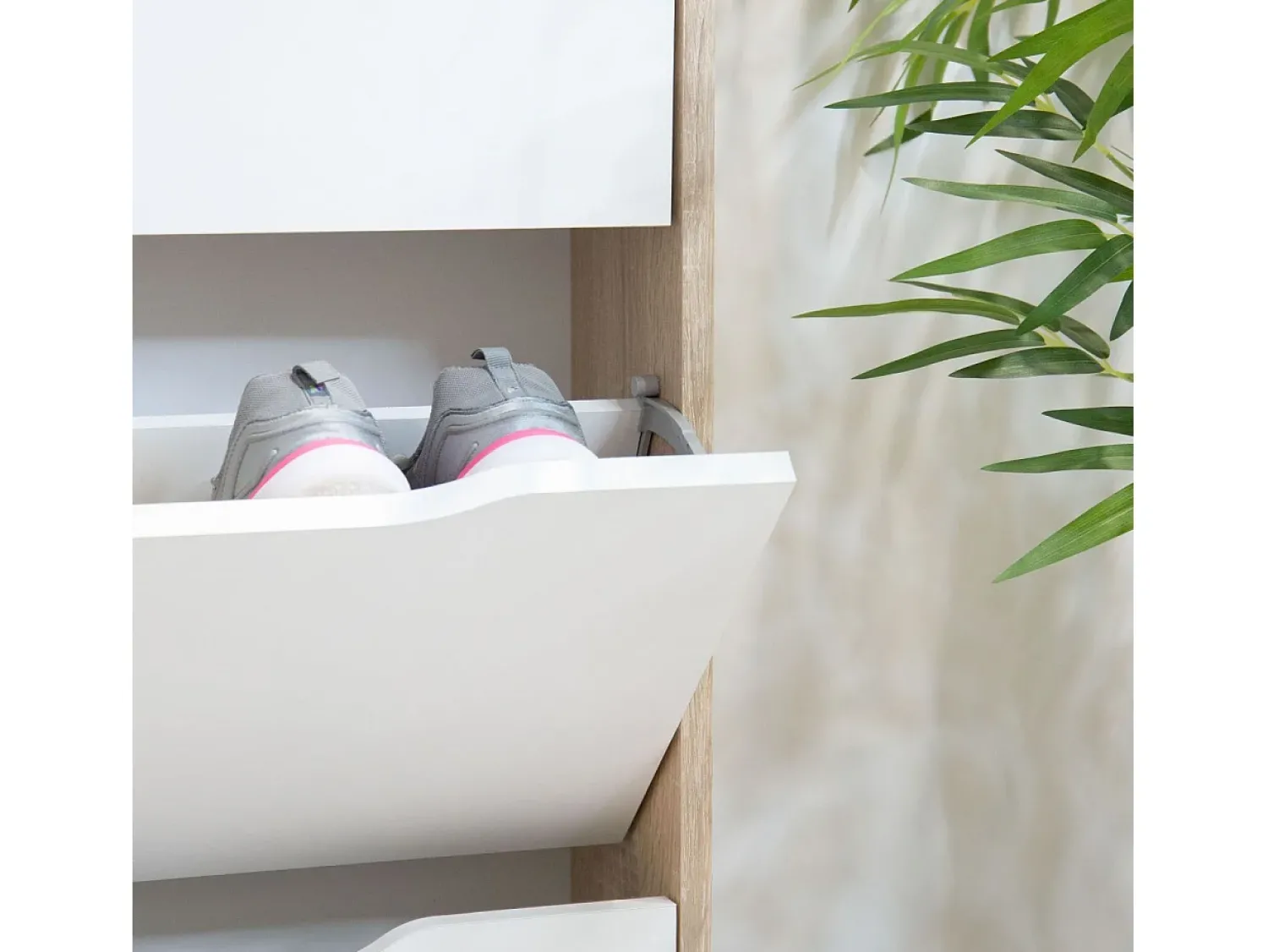 duehome Sapateira Kamik Roble Nordico - Blanco^ Móvel De Arrumação|Sapateira
