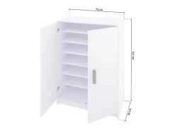 Best duehome Sapateira Liam 75 Blanco Cinzento