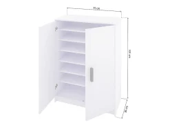Best duehome Sapateira Liam 75 Blanco Cinzento