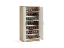 duehome Sapateira Liam 55 Roble Canadian - Blanco Artik (Blanco Mate) Castanho / Branco