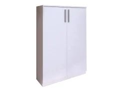 Clearance Vente-unique Sapateira MATHIAS - 2 portas - Cor: Branco