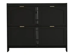 ModernLuxe Sapateira moderna - 4 compartimentos rebatíveis -^ Móvel De Arrumação|Sapateira