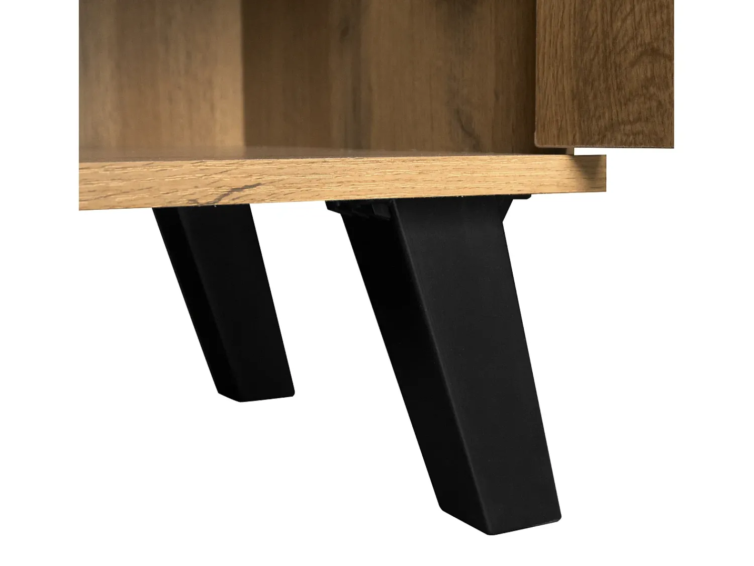 Móvel De Arrumação|Sapateira| Sapateira moderna com 5 compartimentos, armário de armazenamento com 2 portas, cor madeira Natural claro