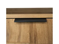 Móvel De Arrumação|Sapateira| Sapateira moderna com 5 compartimentos, armário de armazenamento com 2 portas, cor madeira Natural claro