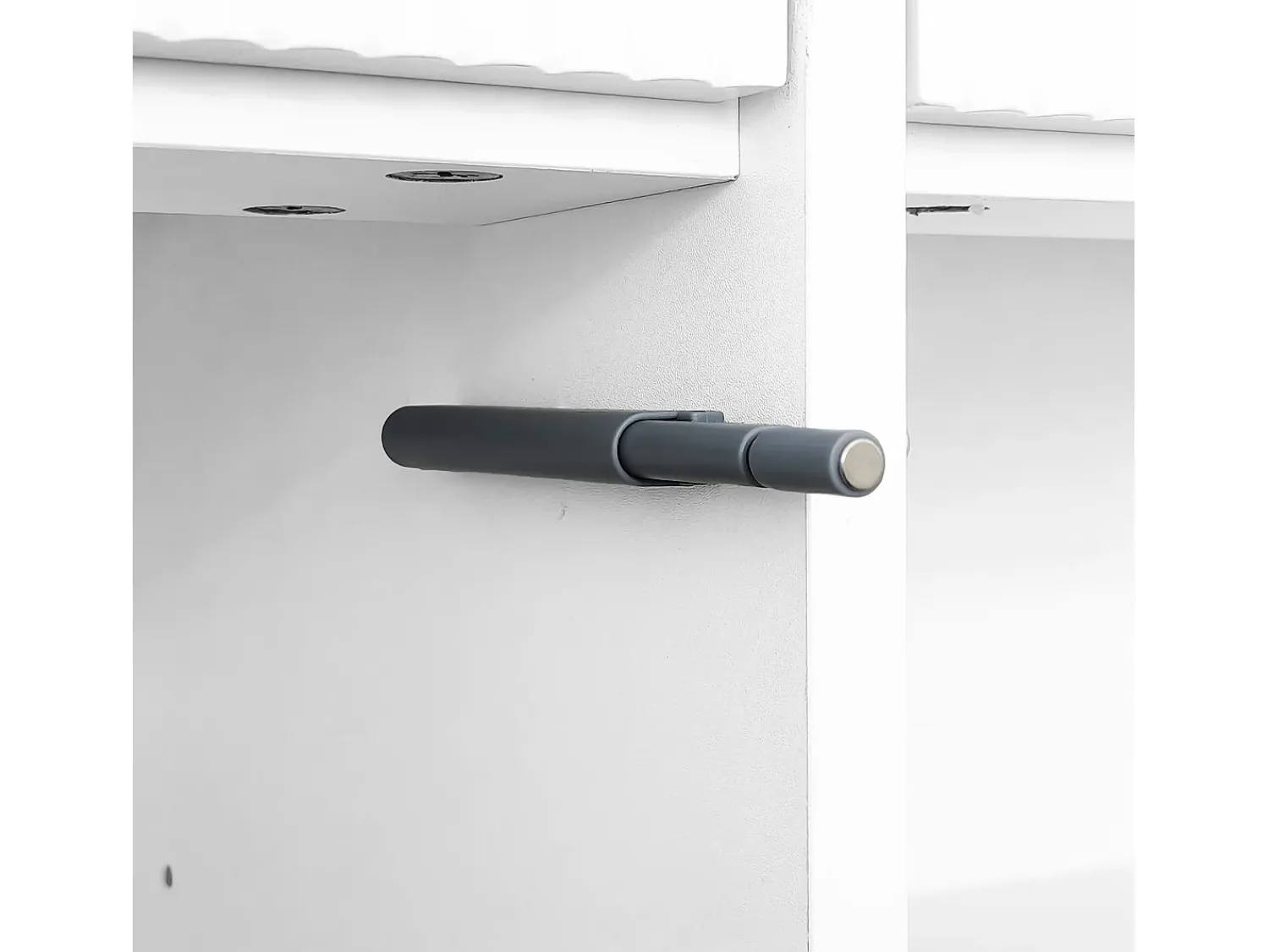 Sapateira multifuncional com puxador, Aparador com 2 gavetas e 2 portas,^ Móvel De Arrumação|Sapateira