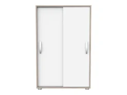 Sapateira multiuso com portas de correr, e carvalho, 106 x 68 x 33 cm^ Móvel De Arrumação|Sapateira