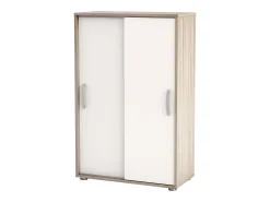 Sapateira multiuso com portas de correr, e carvalho, 106 x 68 x 33 cm^ Móvel De Arrumação|Sapateira