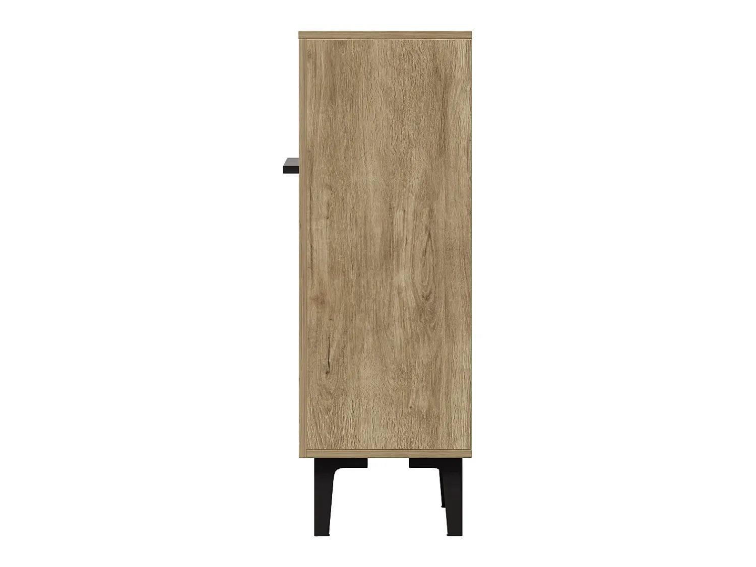 Móvel De Arrumação|Sapateira|Hauss Spole Sapateira na cor madeira com 2 portas - prateleiras ajustáveis 60 × 34,5 x 95 cm Natural claro