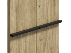 Móvel De Arrumação|Sapateira|Hauss Spole Sapateira na cor madeira com 2 portas - prateleiras ajustáveis 60 × 34,5 x 95 cm Natural claro