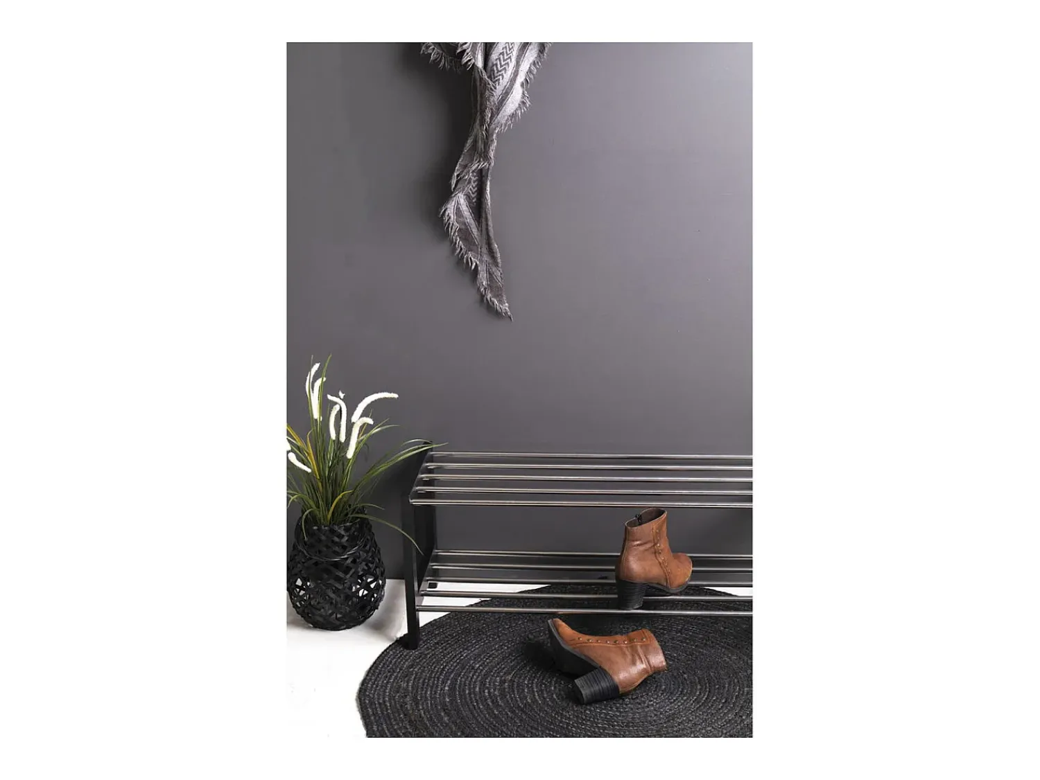 Sapateira Padova, , 78x34x32 cm, Kendra Home^ Móvel De Arrumação|Sapateira
