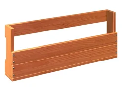 Prateleira* Sapateira parede 2 pcs 59x8,5x23,5cm pinho maciço cera PT160736 Castanho