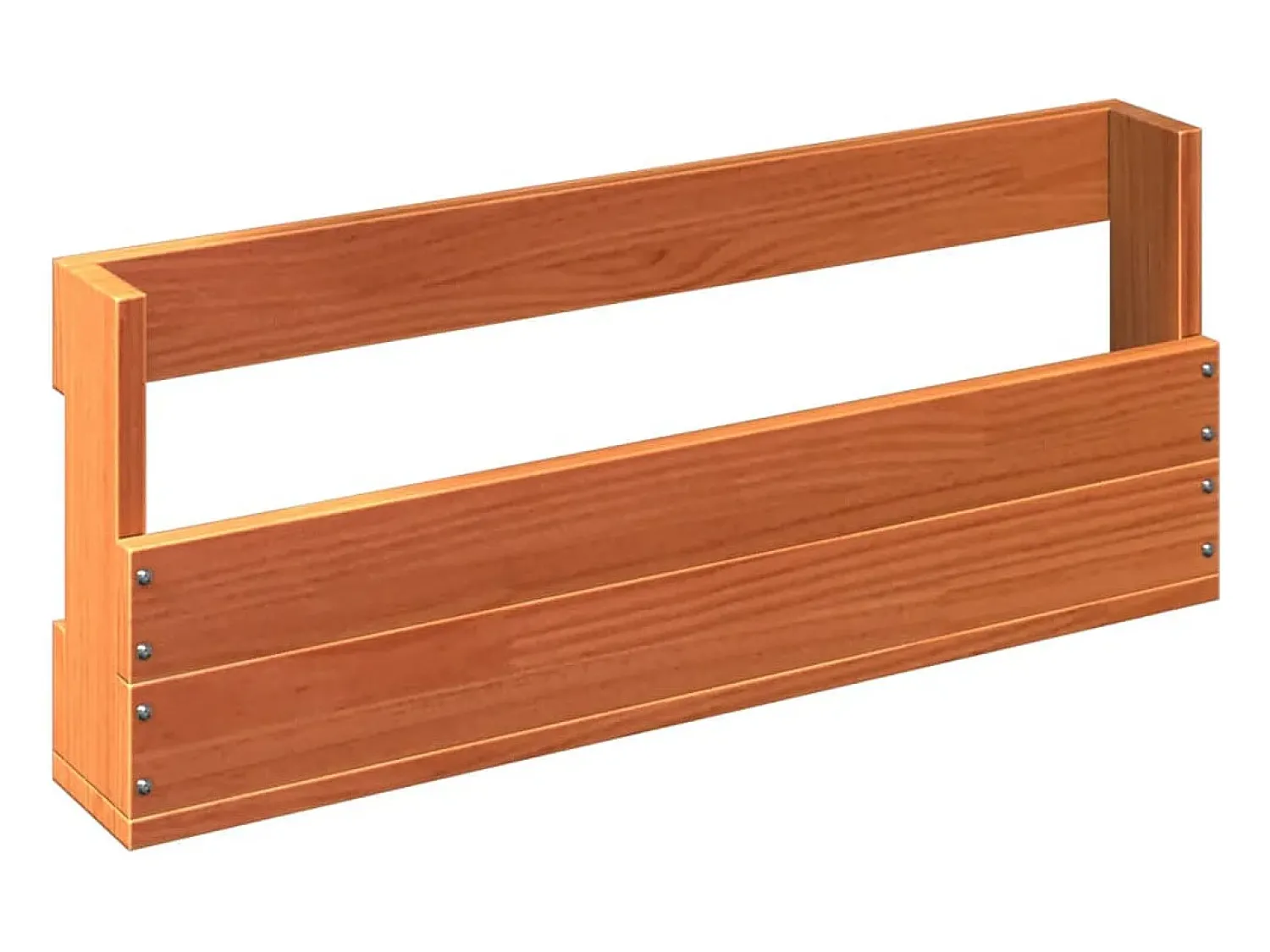 Prateleira* Sapateira parede 2 pcs 59x8,5x23,5cm pinho maciço cera PT160736 Castanho