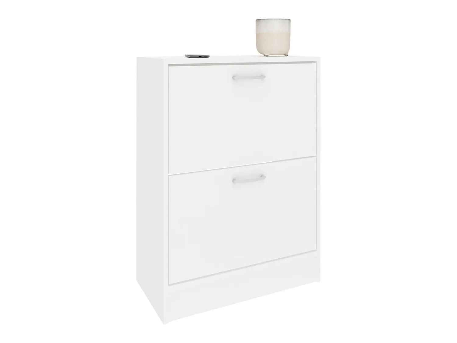 Móvel De Arrumação|Sapateira* Sapateira Rin, 2 portas, , 63 x 30 x 85 cm Branco
