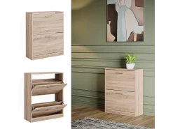 Móvel De Arrumação|Sapateira|Vicco Sapateira sonoma 59x22x72.5 gizmo Natural claro