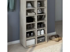 Vicco Sapateira sonoma 52.4x33.3x183.3 paris^ Móvel De Arrumação|Sapateira