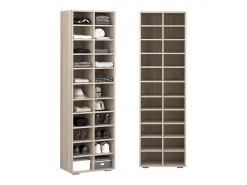 Vicco Sapateira sonoma 52.4x33.3x183.3 paris^ Móvel De Arrumação|Sapateira