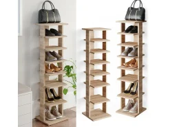 Móvel De Arrumação|Sapateira|Vicco Sapateira sonoma 26.7x27.7x110 sara Natural claro