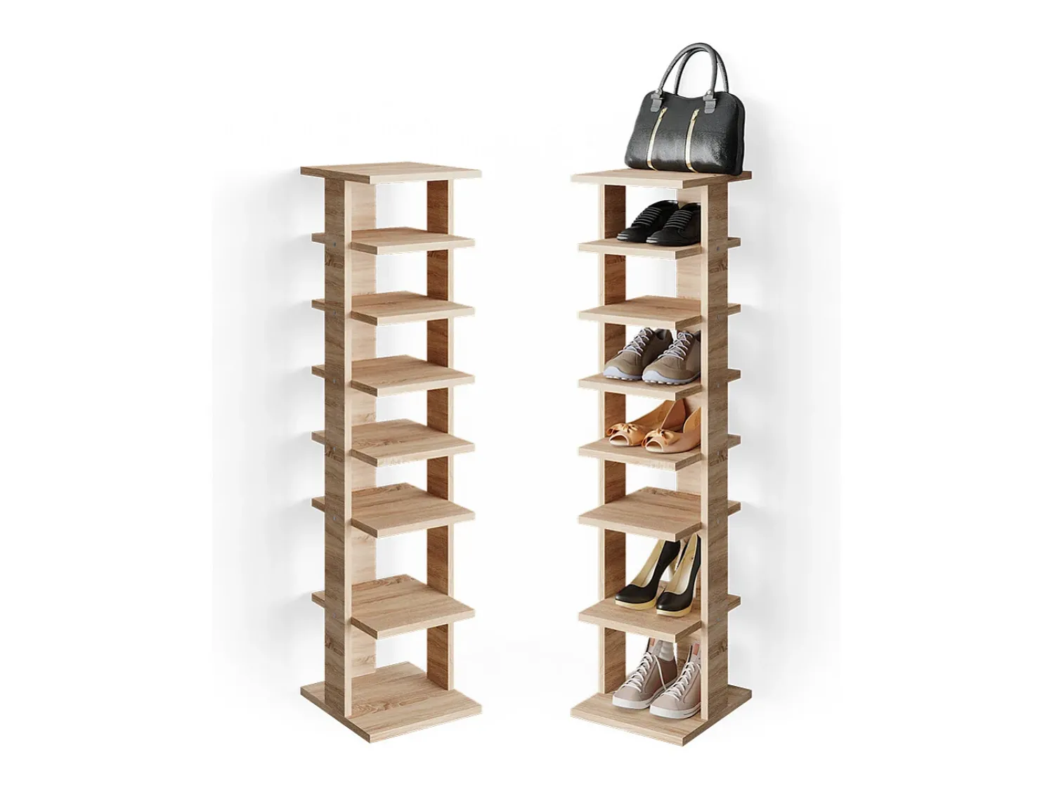 Móvel De Arrumação|Sapateira|Vicco Sapateira sonoma 26.7x27.7x110 sara Natural claro