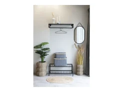 Móvel De Arrumação|Sapateira| Sapateira Vita, , 34x79x32 cm, Kendra Home Preto