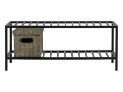 Móvel De Arrumação|Sapateira| Sapateira Vita, , 34x79x32 cm, Kendra Home Preto