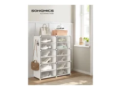 Móvel De Arrumação|Sapateira* Sapateira 82x32x92 cm branca Branco