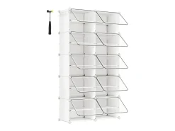 Móvel De Arrumação|Sapateira* Sapateira 82x32x152 cm branca Branco