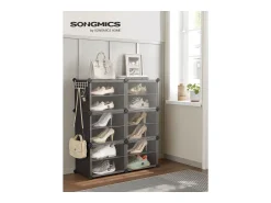 Online Sapateira 82x32x92 cm preta Preto
