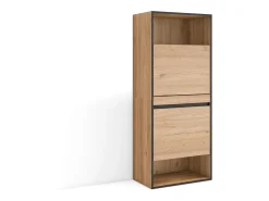 Móvel De Arrumação|Sapateira|Skraut Home Sapateira, 60x35x145cm, Para quarto, dormitório, Armário de Sapatos, Carvalho Natural claro
