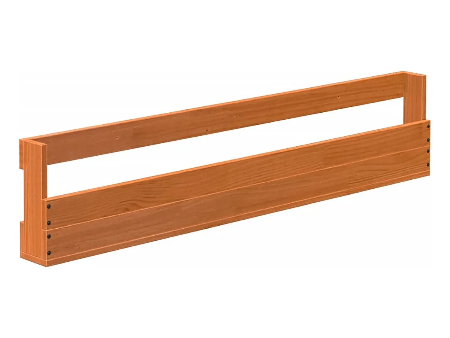 Prateleira* Sapateiras parede 2 pcs 110x8,5x23,5 cm pinho maciço PT615068 Castanho
