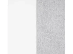 duehome Sapateiro Cody Blanco brillo - Gris cemento^ Móvel De Arrumação|Sapateira