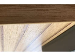 Sale Herdasa Sapateiro/Móvel organização - H86cm x L100cm x P37cm cinza grafite portas impression serrado - Gotemburgo Cinzento