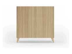 Herdasa Sapateiro/Móvel organização - H87cm x L90cm x P27cm chêne portas impression serrado - Sunne^ Móvel De Arrumação|Sapateira