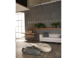 Sale Sasso big - Mesa de centro (74 x 123 x 27h) em pedra fóssil Bege