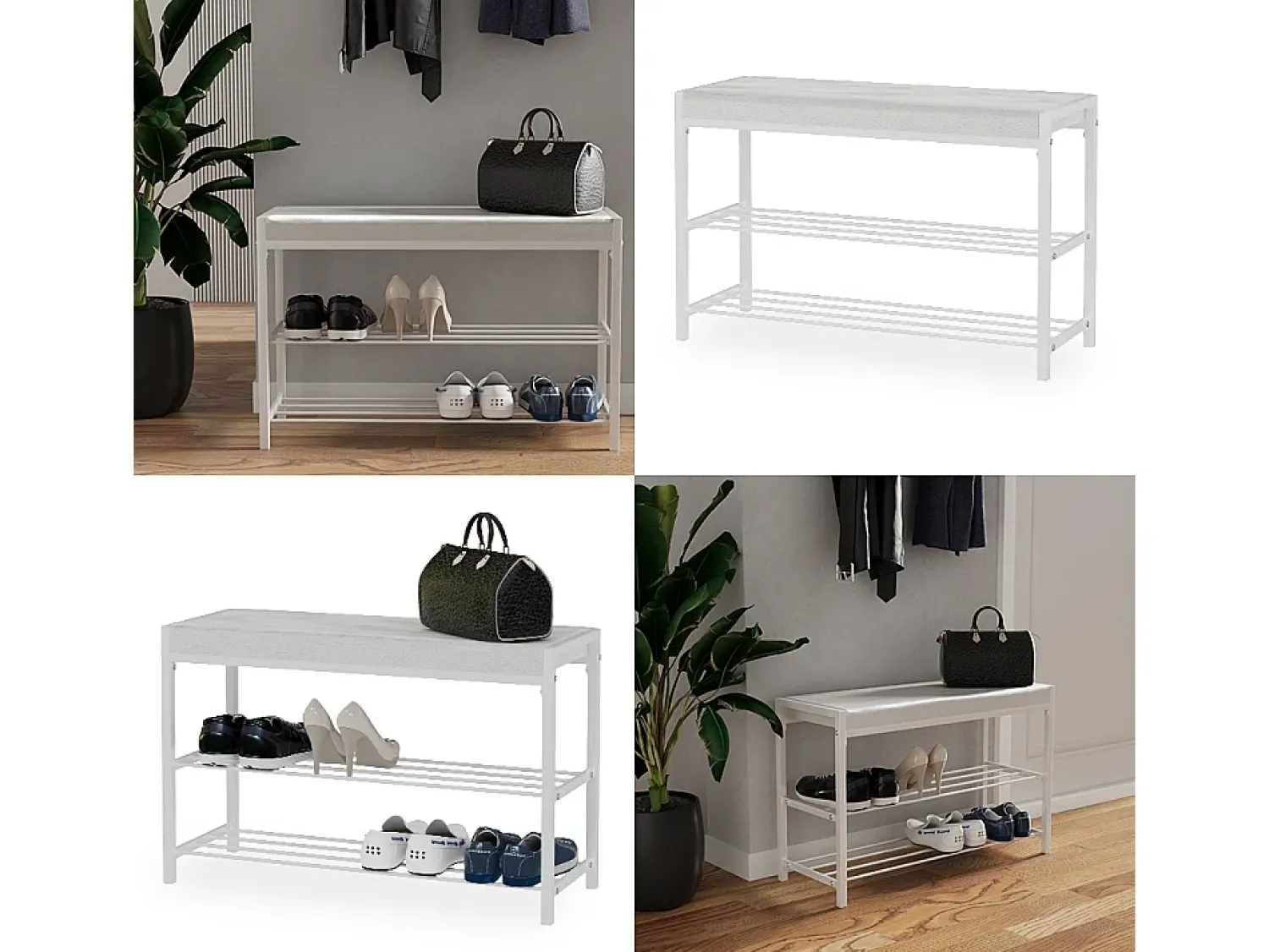 Online Vicco Schuhbank 80x30x52 borneo Branco