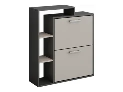 Vicco Schuhkipper antracite/creio 80x24.2x90 orlando^ Móvel De Arrumação|Sapateira