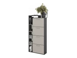 Clearance Vicco Schuhkipper antracite/creio 80x24.2x166.1 orlando Cinza antracite