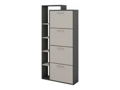 Clearance Vicco Schuhkipper antracite/creio 80x24.2x166.1 orlando Cinza antracite