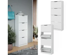 Móvel De Arrumação|Sapateira|Vicco Schuhkipper 59x22x137 luca Branco