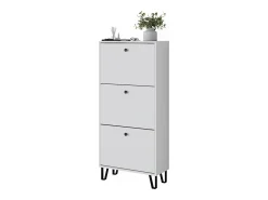 Móvel De Arrumação|Sapateira*Vicco Schuhkipper 130x26x60 siri Branco