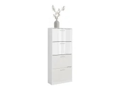 Móvel De Arrumação|Sapateira*Vicco Schuhkipper / brilhante 59x22x137 gizmo Branco