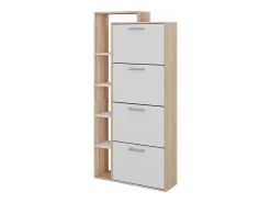 Vicco Schuhkipper /sonoma 80x24.2x166.1 orlando^ Móvel De Arrumação|Sapateira